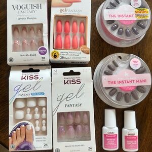 Kiss Gel Fantasy and Instant Mani Nail Collection
